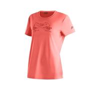 Maier Sports Wilma Print - Maglietta Funzionale da Donna con Stampa, vestibilità Regolare