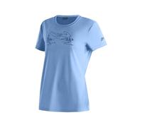 Maier Sports Wilma Print - Maglietta Funzionale da Donna con Stampa, vestibilità Regolare