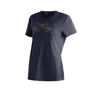 Maier Sports Wilma Print - Maglietta Funzionale da Donna con Stampa, vestibilità Regolare