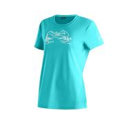 Maier Sports Wilma Print - Maglietta Funzionale da Donna con Stampa, vestibilità Regolare