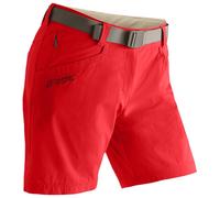 Maier Sports - Women's Lulaka Shorts - Pantaloncini 38 - Regular rosso