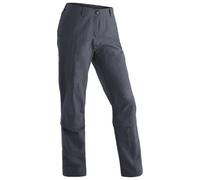 Maier Sports - Women's Nicole Capri - Pantaloni zip off 21 - Short blu/grigio