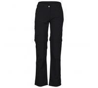 maier sports Nicole, Pantaloni da Trekking da Donna, Pantaloni Outdoor Waterproof per Varie attività, Pratica Funzione Zip-off, Tecnologia Dryprotec, Nero, 36