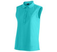 Maier Sports - Women's Ulrike Sleeveless - Maglia polo 36 turchese