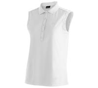 Maier Sports - Women's Ulrike Sleeveless - Maglia polo 44 grigio/bianco