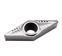 Maifix 10 pezzi VBGT110302-AL ZK01 Alluminio non ferroso rame 35 gradi angolo positivo rombo lavorazione CNC inserti per alesatura in metallo duro