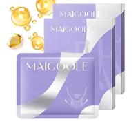 Maigoole Maschera Collo Rassodante e Antirughe ai Peptidi, Confezione da 5, Maschera Collo Rassodante ai Peptidi, Idratante e Riducente le Rughe (2pcs)
