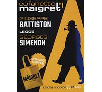 Maigret letto da Giuseppe Battiston: Il porto delle nebbie-L'impiccato di Saint-Pholien-Pietr il Lettone-Il cane giallo. Audiolibro. 4 CD Audio formato MP3. Ediz. integrale. Con gadget (Vol. 1)
