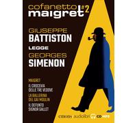 Maigret letto da Giuseppe Battiston: Maigret,-Il crocevia delle... (Audio cd)