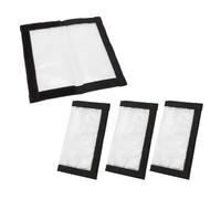 Maigridy 1/4Pcs Chiaro Esca Da Pesca Avvolge Facilmente Vedi Esche Ganci Coperture Esche Portatili Attrezzatura Borse di Stoccaggio Esca Da Pesca Avvolge, Set da quattro pezzi, Taglia unica