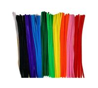 Maigridy 100 pz Fuzzy Stick Colorato Bend Stick Morbido Pulitori Ciniglia Steli Per La Decorazione Artigianale Creativo Progetti Scuola