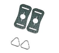 Maigridy Adattatore da cintura per fotocamera in acciaio inossidabile con cuscinetto in pelle per DSLR Quick Install gancio protettivo accessorio adattatore per cintura per fotocamera in acciaio