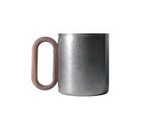 Maigridy Antiruggine 304 Inossidabile Tazza Da Viaggio Calda Impugnatura In Legno Caldo Drinkware per Cucina Ufficio Uso Quotidiano Isolato Tazza Da Caffè Non Os