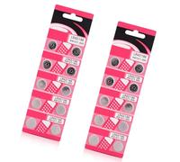 Maigridy Batterie alcaline a bottone AG12 LR43, 10 pezzi/20 pezzi, 1,5 V, AG12, LR43, batterie a bottone per orologi, giocattoli, dispositivi portatili