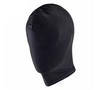 Maigridy Copricapo da gangster per cosplay 1/2/3 fori antivento invernale caldo cappello da snowboard ruolo per giocare comodo moto costume integrale nero uomo con fori per gli occhi per uomo costume