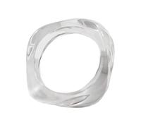 Maigridy Elegante bracciale acrilico unico gioielli acrilici versatili accessori per amanti della moda leggero Comfort Fit, Misura unica, come descritto