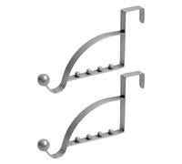 Maigridy Ganci da appendere sopra la porta per grucce extra forti per appendere vestiti, asciugamani, accappatoi, cappelli, borse, sciarpe e altro ancora