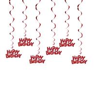 Maigridy Pratiche spirali da appendere per compleanni, eleganti decorazioni a spirale per migliorare le scene della tua festa di compleanno decorazioni da parete e soffitto