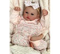 MAIHAO Bambola realistica Reborn Femmina, Bambola in silicone originale che sembra vera. Baby Dolls Toddler Bambolotto di 50 cm