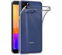 MaiJin Custodia per Huawei Y5P / Honor 9S (5,45 Pollici) Morbido TPU Cover Cristallo di rocca Trasparente Anti Scivolo Protezione Posteriore Cover