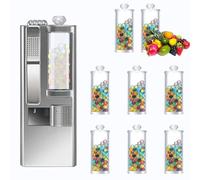 maikeduo Menthol Balls for Cigarettes, 800 PCS Palline Sigarette Aromatizzate + Metallo Capsule Sigarette Macchina, Click Ball per Sigarette (mescolare)