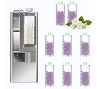 maikeduo Palline Aromatizzate per Sigarette, 800 PCS Palline Sigarette Aromatizzate + Metallo Capsule Sigarette Macchina, Click Ball per Sigarette (Gelsomino)