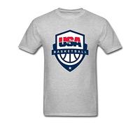 maikeer Men's USA Olympic Basketball T Shirt S