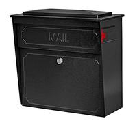 mail Boss 7173 Townhouse Locking Wall Mount Mailbox, 7172