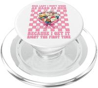 Mail Lady Non lavoro così duramente come gli uomini Poste Coquette PopSockets PopGrip per MagSafe