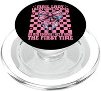 Mail Lady Non lavoro così duramente come gli uomini Poste Coquette PopSockets PopGrip per MagSafe