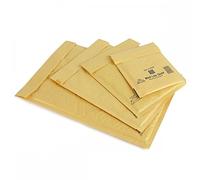 Mail Lite Busta imbottita, misura E/2, 220 x 260 mm, colore dorato, confezione da 100