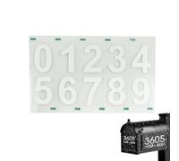 Mailbox Stickers Numbers, Reflective Waterproof Adhesive Address Display