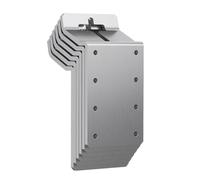 Mailboxes Mount Bracket - T Post Bracket | Weather-Resistant Anti-Tip Stand