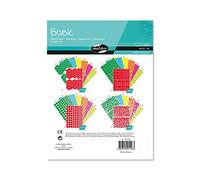 Maildor AE126O - Adesivi 3D Basic - 60 Fogli 16x21cm - 7 920 Adesivi - multiforma geometricoi