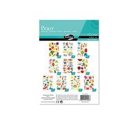 Décopatch Maildor AE056O - Una bustina di Adesivi 3D Baby 20 Fogli 14,8x21 cm, Temi Assortiti (304 Adesivi)