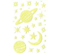 Maildor Maildor- Bastoncino di fosfo Space Adesivi, Stelle, Multicolore, 10.5x16cm, AE154C