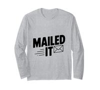 Mailed It Divertente per Gli impiegati postali e Gli Amanti della Posta Maglia a Manica
