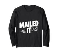 Mailed It Divertente per Gli impiegati postali e Gli Amanti della Posta Maglia a Manica