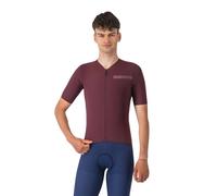 Maglia Castelli Premio Evo manica corta viola bordeaux - L