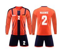 Maillot de Foot 2026 Personnalisé Ensemble Complet Haut Short Chaussette | Ensemble de Maillots Football pour Garçons et Enfants Cadeaux pour les Fans Vêtements avec chaussettes