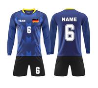 Maillot de Foot 2026 Personnalisé Ensemble Complet Haut Short Chaussette | Ensemble de Maillots Football pour Garçons et Enfants Cadeaux pour les Fans Vêtements avec chaussettes