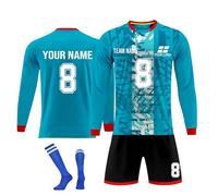 Maillot de Foot Enfant garçon Personnalisé 2 pièces Ensemble Tenue