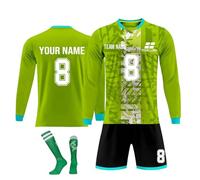 Maillot de Foot Enfant garçon Personnalisé 2 pièces Ensemble Tenue