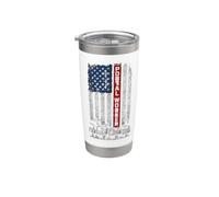 MailMan PostMan Post Office Worker Patriotic Postal Worker Bicchiere termico in acciaio inox doppia parete