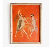 MAIMANG Stampa artistica Danza delle tre muse, stampa artistica di qualità museale (50x70 cm/cornice interna)