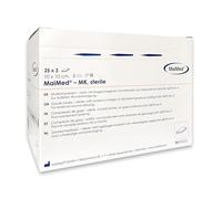 MaiMed 25023 MK 100% cotone sterile 8 compresse di garza, lunghezza 10 cm, larghezza 10 cm, 75 pezzi