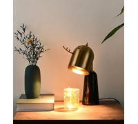 Maimeili Lampada scaldacandele con timer e dimmerabile, ideale per donne, mamme, nuova casa, cucina e ufficio, luce decorativa per candele in barattolo (candele non incluse)