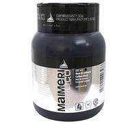 MAIMERI ACRILICO 500 ml, Feine Künstleracrylfarbe, Farbton Karbonschwarz