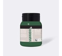 Maimeri ACRILICO 500 ml, Feine Künstleracrylfarbe, Farbton Permanentgrün dunkel