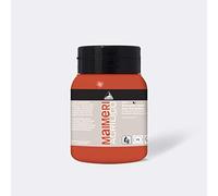 Maimeri ACRILICO 500 ml, Feine Künstleracrylfarbe, Farbton Permanentrot mittel